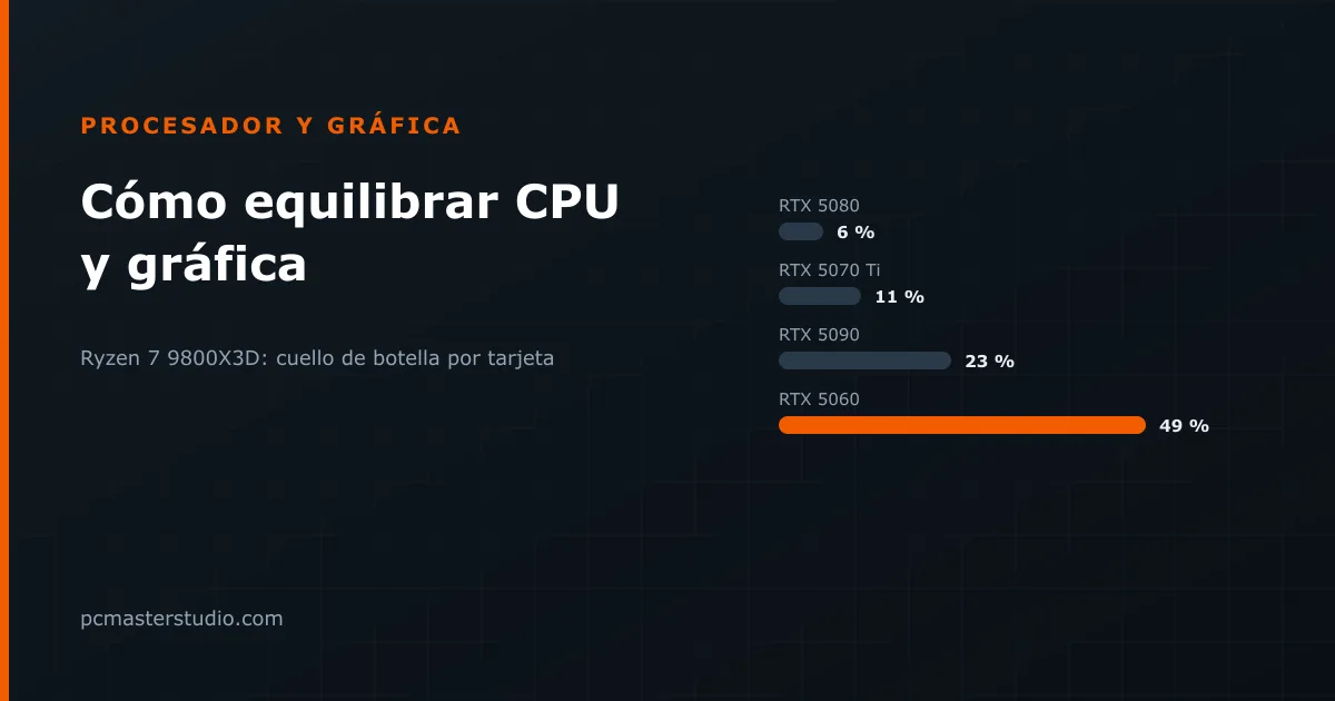 Cómo equilibrar procesador y tarjeta gráfica