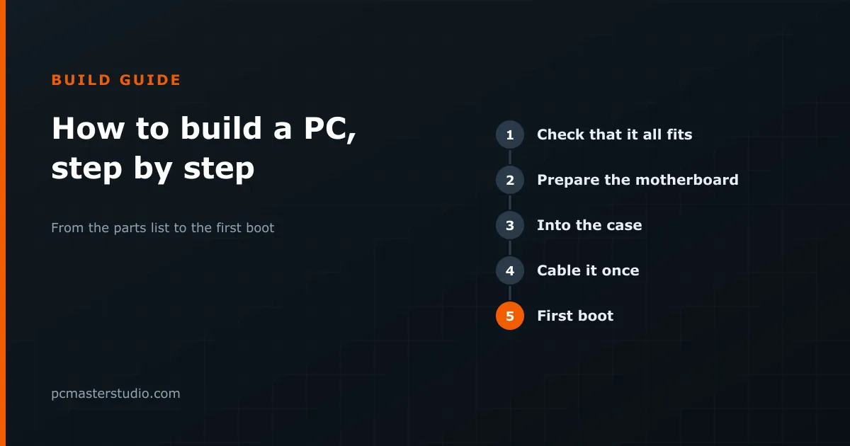 How to Build a PC, Step by Step